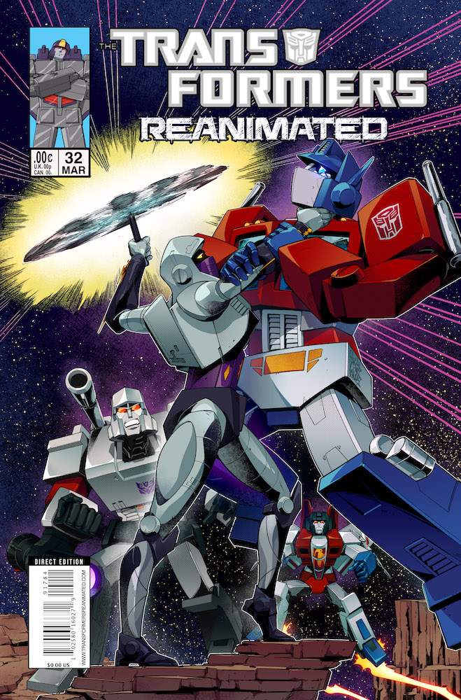 Transformers: ReAnimated Issue 32, Way of the Nightbird, Part 1