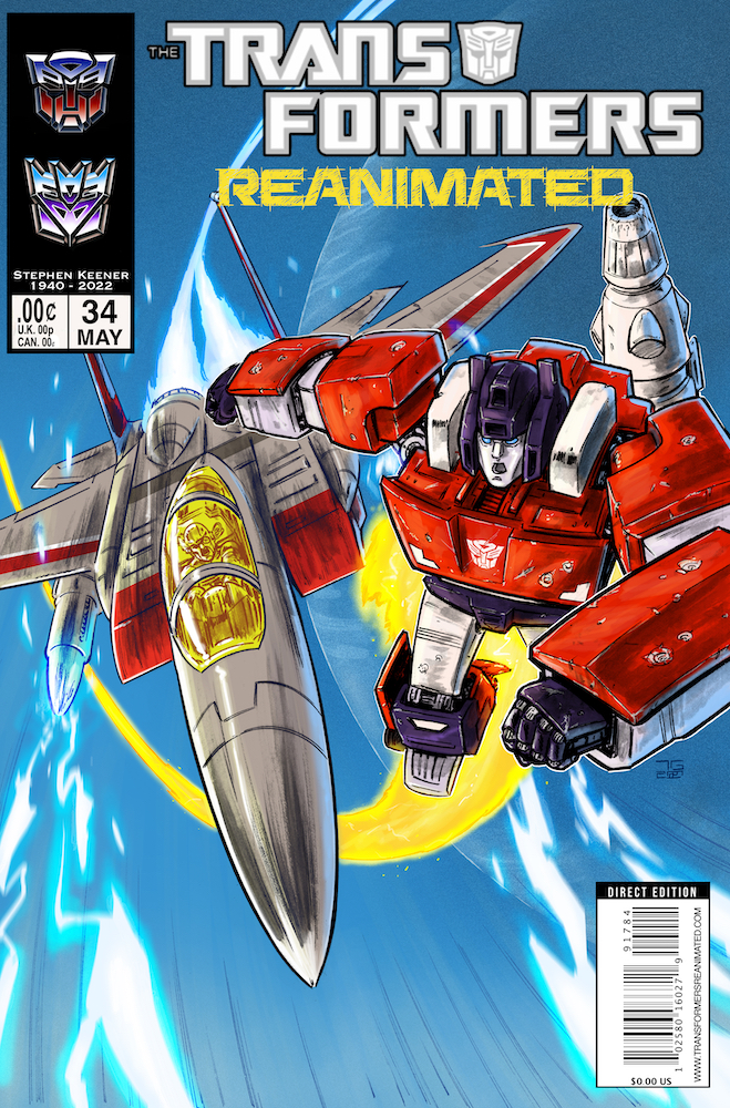 Transformers: ReAnimated Issue 34, Almighty Starscream