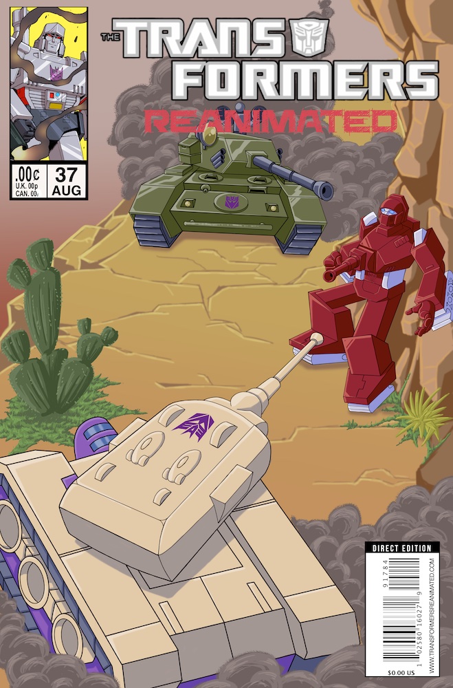 Transformers: ReAnimated Issue 37, Tanks For The Memories