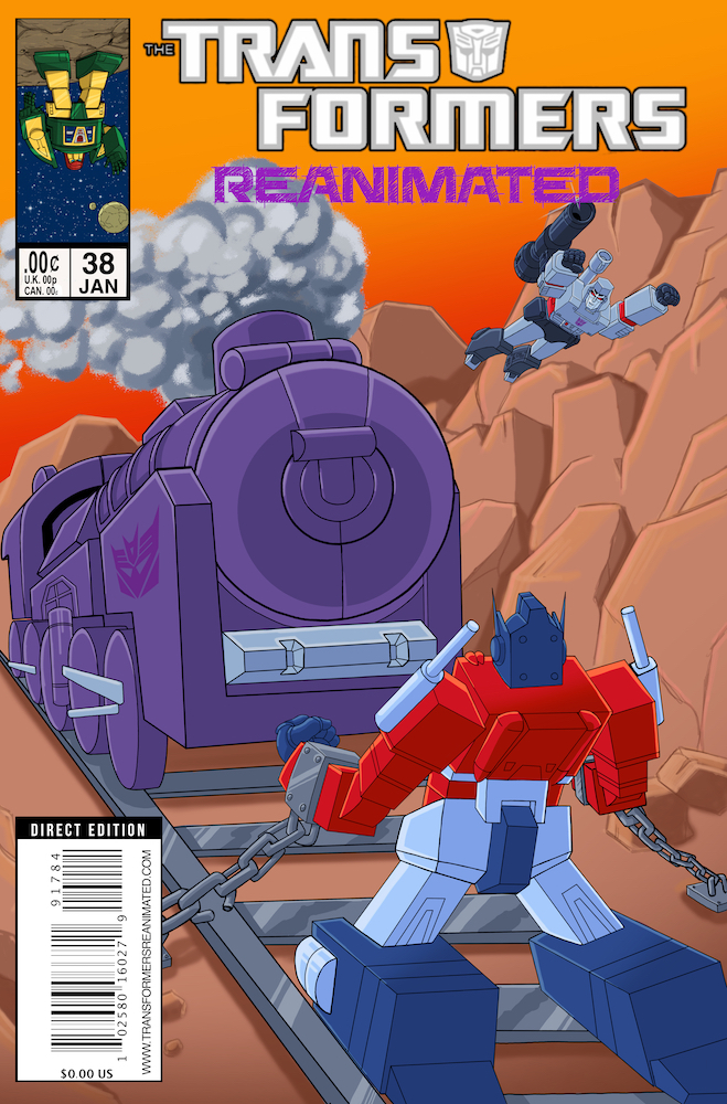 Transformers: ReAnimated Issue 38, Oil, Toil & Trouble
